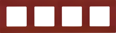 Legrand Рамка 4 поста - Legrand Etika - какао, 672574