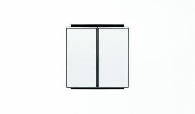 ABB SKY Альпийский белый Клавиша для 2-клавишных выключателей/переключателей/кнопок