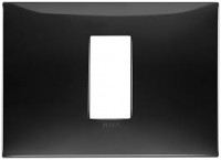 Vimar Накладка на 1 модуль центрально для коробки на 3 модуля, черная, 09671.04 Vimar Накладка на 1 модуль центрально для коробки на 3 модуля, черная, 09671.04