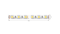Лента светодиодная стандарт 5050 60LED/м 14.4Вт/м нейтр. бел. 24В IP20 со скотчем 3М (уп.5м) SWG Standard 00-00009272