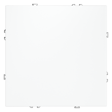 Заглушка VOLTUM S70 с суппортом, (белый матовый), VLS080102