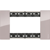 KA4804DM Bticino LIVING NOW. Декоративная рамка 4 модуля.Цвет "Аура", KA4804DM