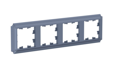 ATN100704 - ATLASDESIGN ANTIQUE 4-постовая РАМКА, универсальная, ГРИФЕЛЬ, Systeme Electric