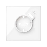 Simon 10020109-130 Кит 1 пост, фронт. Накладка на 1 розетку Schuko с з/у USB SC цвета белый глянец S100