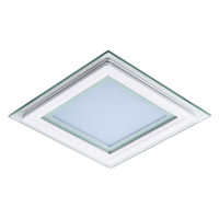 Lightstar 212021 Светильник ACRI QUA LED 12W 780LM БЕЛЫЙ/ПРОЗРАЧНЫЙ 3000K (в комплекте)