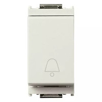 Vimar Модуль кнопки звонка на 10А  белый, 16080.C.B