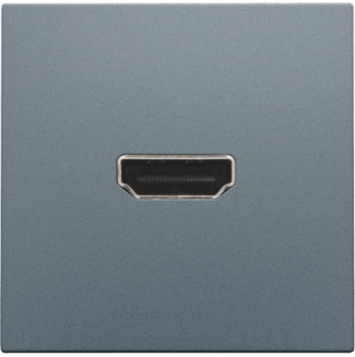 Niko Свинцово-серый Розетка  HDMI/HDMI, 220-69417