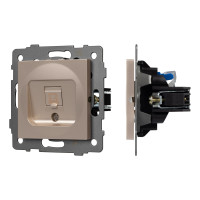 049849 - Механизм компьютерной розетки SCT-MPC1-PL-GD-V (RJ-45, CAT6) (Arlight, -)