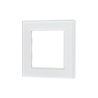 043786 - Рамка стеклянная FRM-GLARE-GS-1-WH (Arlight, -)