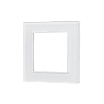 043786 - Рамка стеклянная FRM-GLARE-GS-1-WH (Arlight, -)