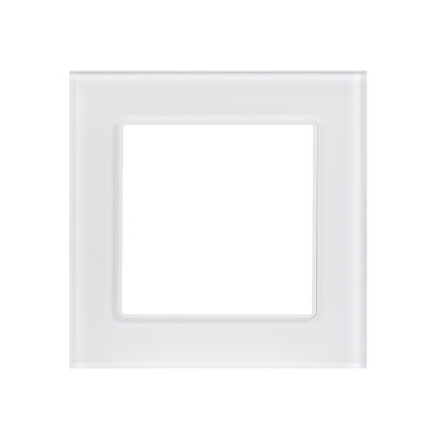 043786 - Рамка стеклянная FRM-GLARE-GS-1-WH (Arlight, -)