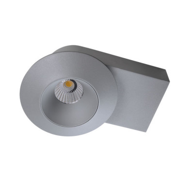 Lightstar 051319 Светильник ORBE LED15W 1240LM 60G СЕРЫЙ 3000K (в комплекте)