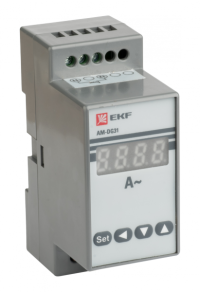 Амперметр AD-G31 цифровой на DIN однофазный EKF PROxima   (без поверки