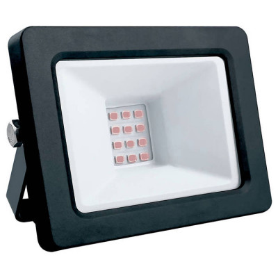 Прожектор светодиодный 2835SMD, 20W красный AC220V/50Hz IP65,  в черном компактном корпусе, LL-902, Feron 41518