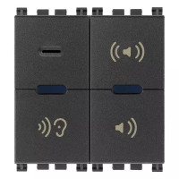 Vimar Микрофон, серый, 19586