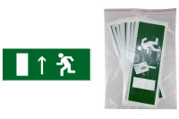 Знак "Направление к эвакуационному выходу прямо" 350х124мм для ССА TDM Electric, SQ0817-0067