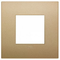 Vimar Накладка CLASSIC на 2 модуля золото матовое, 19642.78