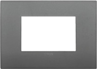 Vimar Накладка CLASSIC на 3 модуля серая, 19653.72