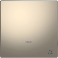D-Life Клавиша с линзой для LED-модуля, сим. звонок, никель
