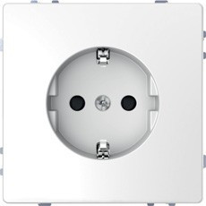 D-Life Розетка 2К+З 16 А, 250 В~, со шторками, белый лотос