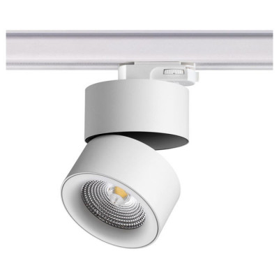Novotech 358788 PORT NT21 101 белый Трехфазный трековый светодиодный светильник IP20 LED 25W 4000K 2200Лм 100-265V GRODA