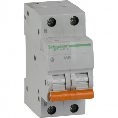 Schneider Electric Домовой ВА63 Автоматический выключатель 1P+N 6A (C) 4.5kA
