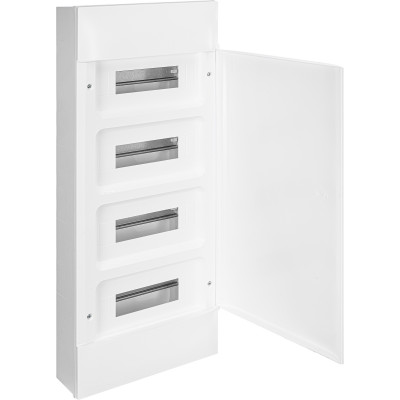 Legrand Practibox S Пластиковый щиток Навесной 4X12 Белая дверь, 135604