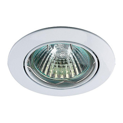 Novotech 369100 SPOT NT09 308 белый свет Встраиваемый светильник IP20 GX5.3 50W 12V CROWN