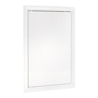 Люк ревизионный пластик с нажим, замком 200х300 (ШхВ внутр,) EKF Basic