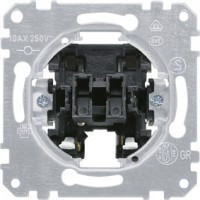 MTN3150-0000 - MERTEN МЕХАНИЗМ 1-полюсного кнопочного выкл. с самовозвратом, з/к 10AХ, QF, Schneider Electric