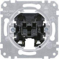 MTN3150-0000 - MERTEN МЕХАНИЗМ 1-полюсного кнопочного выкл. с самовозвратом, з/к 10AХ, QF, Schneider Electric