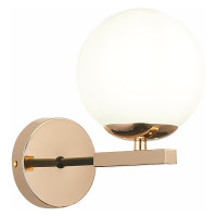 Evoluce SLE106801-01 Светильник настенный Французское золото/Белый E14 1*40W