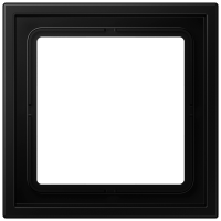 Рамка 1 пост; термопласт; черный матовый, LSZ981BFSWM Рамка 1 пост; термопласт; черный матовый, LSZ981BFSWM