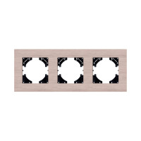 Рамка 3-постовая, золотой Kollinger Reflex AL RA3GD