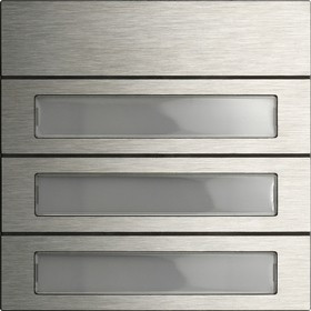 5533914 Gira Модуль кнопок вызова System 106 3-клав.