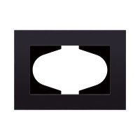 Рамка для двойной розетки, стекло черный Kollinger Reflex MG RM120BK Рамка для двойной розетки, стекло черный Kollinger Reflex MG RM120BK