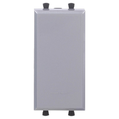 4404101 - ДКС Выключатель модульный "Avanti", "Закаленная сталь", 1 модуль