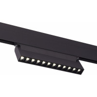 ST LUCE ST364.446.12 Магнитный трековый светильник Черный LED 1*12W 4000K 1 009Lm Ra>90 36° IP20 L219xW22xH108 48V
