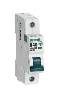DEKraft Автоматический выключатель ВА105-1P-040A-D