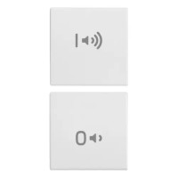 Vimar Две клавиши 1М для автоматизации, с регулировкой громкости,белые, 20751.4.B Vimar Две клавиши 1М для автоматизации, с регулировкой громкости,белые, 20751.4.B
