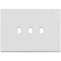 Vimar Накладка плоская, 3 модуля на 3 кнопки,Vintage, белая матовая, 22673.3.01