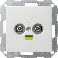 040527 Gira Коробка выравнивания потенциалов со штепсельным штифтом DIN 42801. двойная