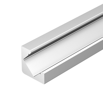 Профиль с экраном ALU-D45-2000 ANOD+FROST (Arlight, Алюминий), 018252