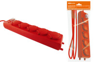 Удлинитель силовой Уз16-05В TDM Electric (с крышками IP44, выключатель, 5 мест/10м КГ 3х1,5), SQ1302-0023