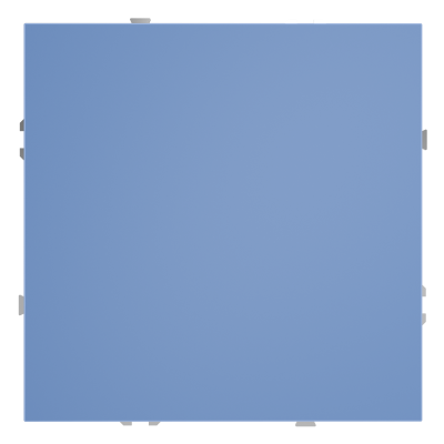 Заглушка VOLTUM S70 с суппортом, (деним), VLS080115