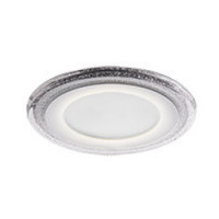 Светильник Gauss Bubbles круг 6+3W, 540lm 3000K 180-265V IP20 монтаж ?110 144*31мм 3 режима LED 1/40, BL316