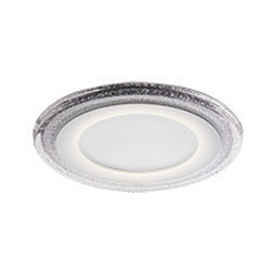 Светильник Gauss Bubbles круг 6+3W, 540lm 3000K 180-265V IP20 монтаж ?110 144*31мм 3 режима LED 1/40, BL316