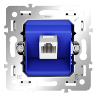 Механизм розетки компьютерной RJ45 кат.6, S70, VLS0601M