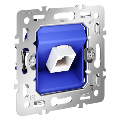 Механизм розетки компьютерной RJ45 кат.6, S70, VLS0601M