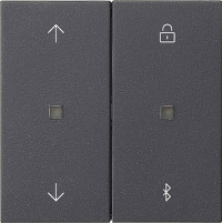 536728 Gira Накладка управления жалюзи с BT System 3000 536728 Gira Накладка управления жалюзи с BT System 3000